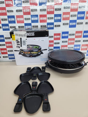 Raclette 6 Grill para 6 personas Party Princess con forma redonda Petra Electric 162725